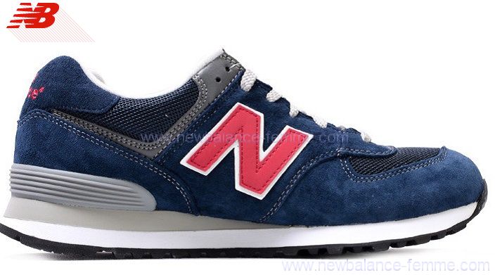 new balance bleu marine n rouge